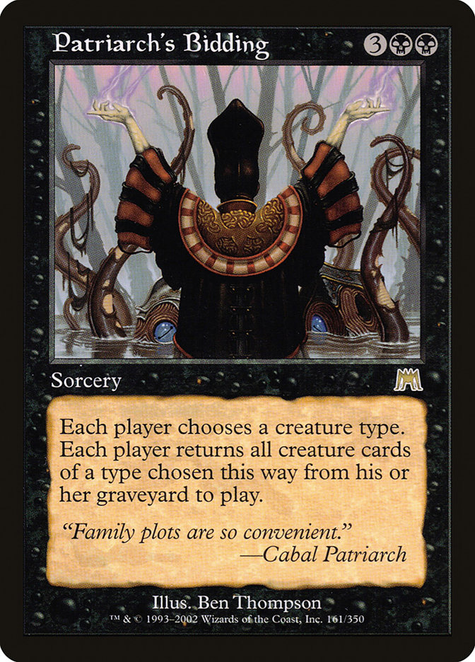 Patriarchs Bidding